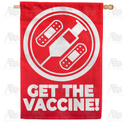 America Forever Get the Vaccine House Flag