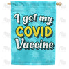 America Forever I got my COVID Vaccine House Flag