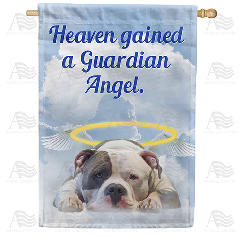 America Forever My Guardian Angel House Flag