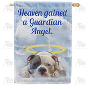 America Forever My Guardian Angel House Flag