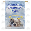 America Forever My Guardian Angel House Flag