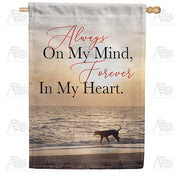 America Forever Remembering A Pet's Love House Flag