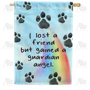 America Forever My Heavenly Guardian Angel House Flag