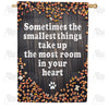 America Forever Pets Make Our Hearts Big House Flag