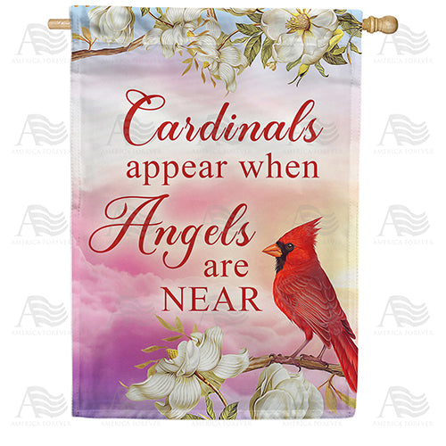 America Forever Cardinal Angels House Flag