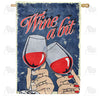 America Forever Wine A Bit House Flag