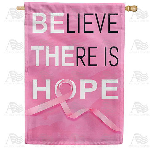 America Forever Breast Cancer, There Is Hope House Flag
