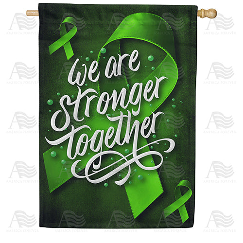 America Forever Stronger Together House Flag