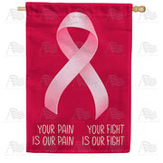 America Forever In The Fight Together House Flag