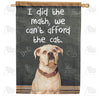 America Forever It Adds Up To No Cat! House Flag
