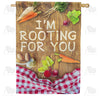 America Forever I'm Rooting For You House Flag