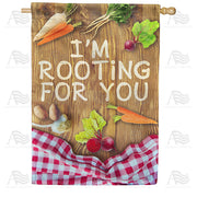 America Forever I'm Rooting For You House Flag