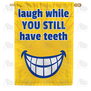America Forever Your Toothy Laugh House Flag