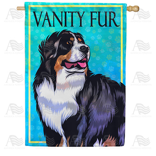 America Forever Vanity Fur House Flag