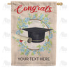 America Forever Personalized Sweet Success Message House Flag