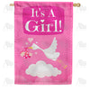 America Forever Baby Girl Delivery House Flag