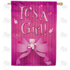 America Forever It's A Girl! House Flag