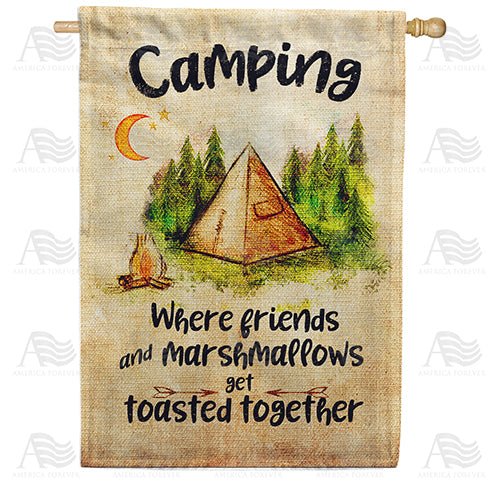 America Forever Campfire Toasts House Flag
