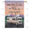 America Forever On The Road Again House Flag