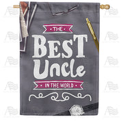 America Forever Best Uncle House Flag