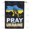 America Forever Pray for Ukraine House Flag