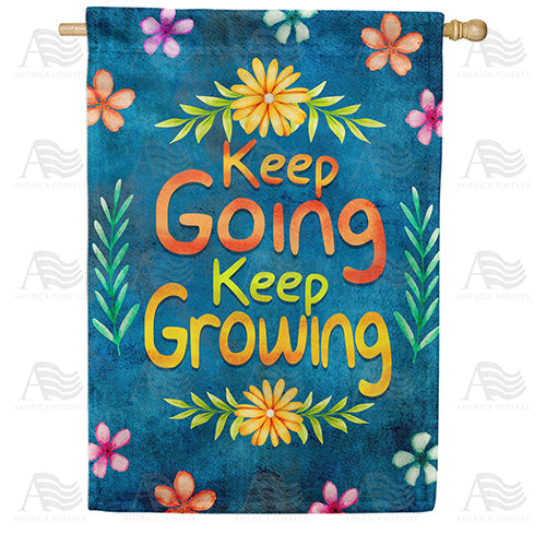 America Forever Keep Going House Flag