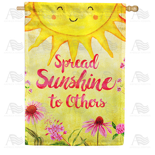 America Forever Spread Sunshine House Flag