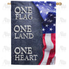 America Forever One America House Flag