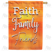 America Forever Life's Necessities House Flag