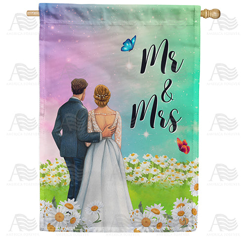 America Forever Looking To Our Future House Flag