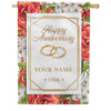 America Forever Personalized Anniversary Rings House Flag