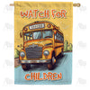 America Forever The Yellow School Mobile House Flag