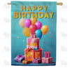 America Forever Birthday Gifts House Flag