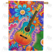 America Forever Happy Music House Flag