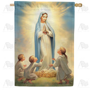 America Forever Praying For Children House Flag