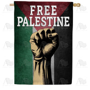 America Forever Free Palestine House Flag