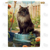 America Forever My Garden Helper House Flag