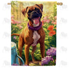 America Forever Boxer House Flag