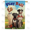 America Forever Ready To Play Fetch House Flag