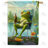 America Forever Toadaly Relaxed House Flag