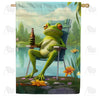 America Forever Toadaly Relaxed House Flag