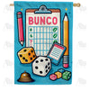 America Forever Classic Bunco Scorecard and Dice House Flag