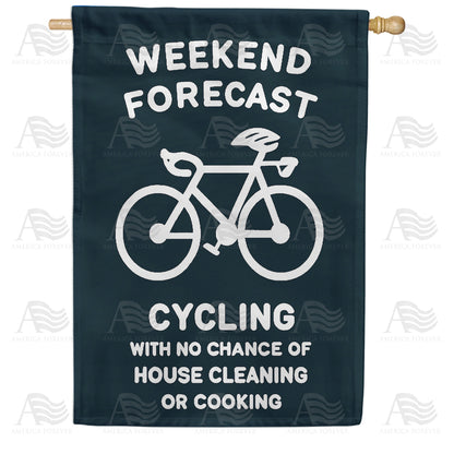 America Forever Weekend Cycling Forecast House Flag