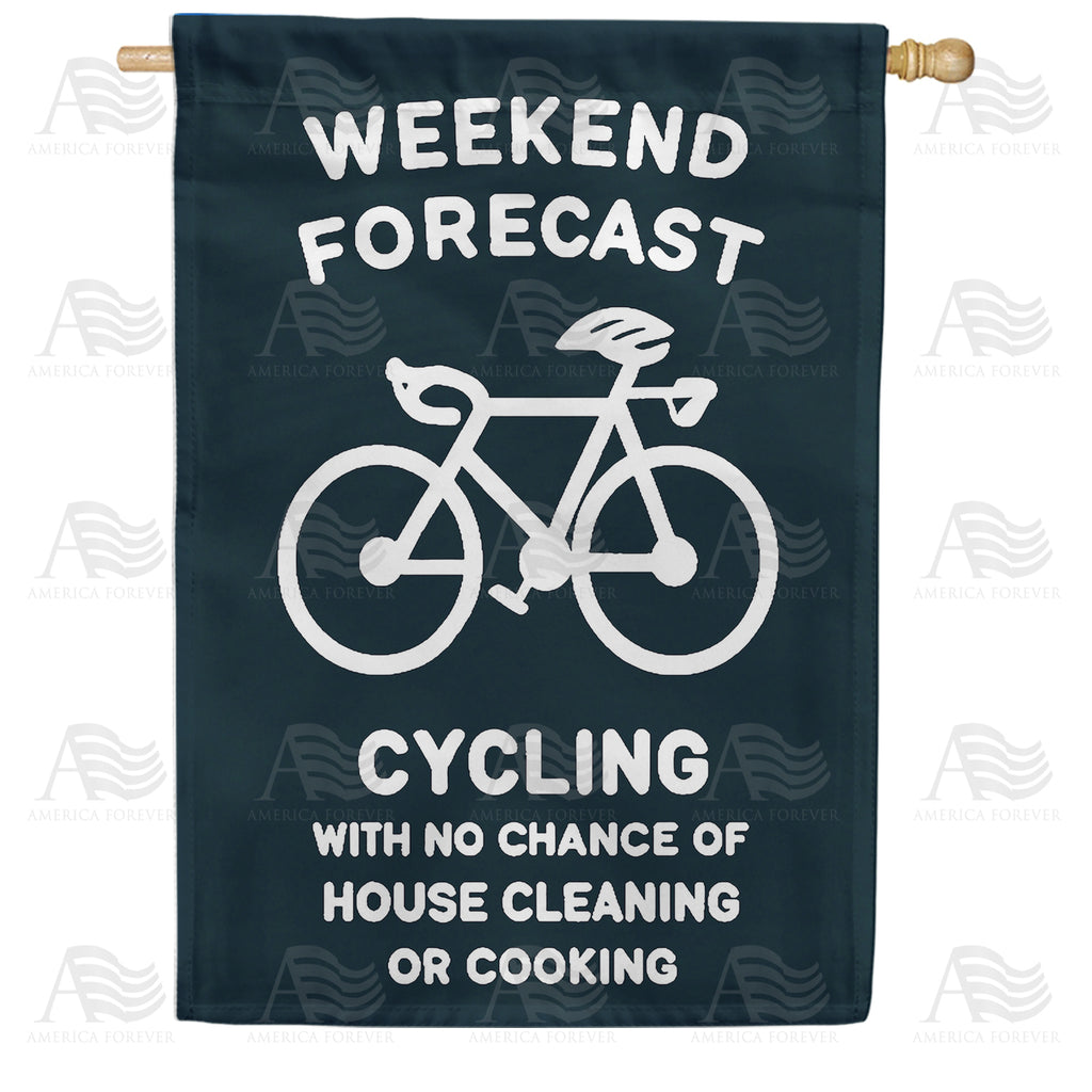 America Forever Weekend Cycling Forecast House Flag