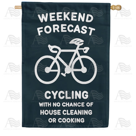 America Forever Weekend Cycling Forecast House Flag