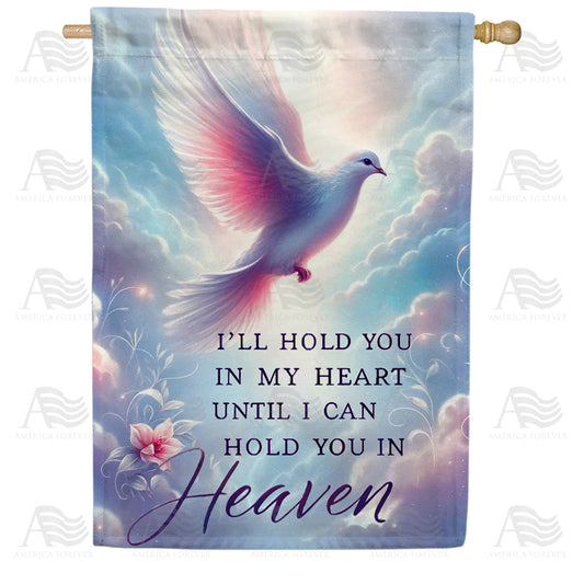 America Forever Soaring Dove House Flag
