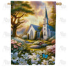 America Forever Twilight Grace House Flag