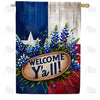 America Forever Homestead Welcome House Flag