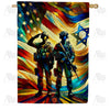 Soldiers of Unity Double Sided House Flag 28" x 40"