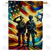 America Forever Soldiers of Unity House Flag
